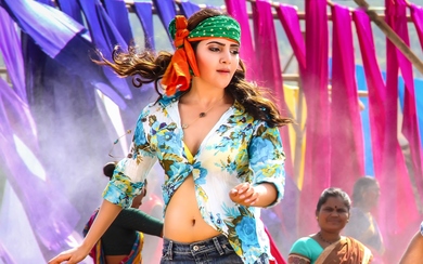 Samantha Akkineni During Dance Pic