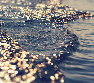 Sea Wave Bokeh