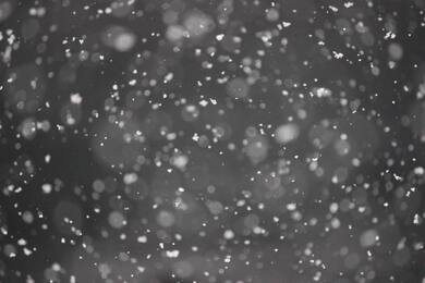 Snowfall Abstract Photo
