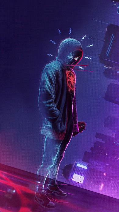 Spider Man Miles Morales Movie Wallpaper