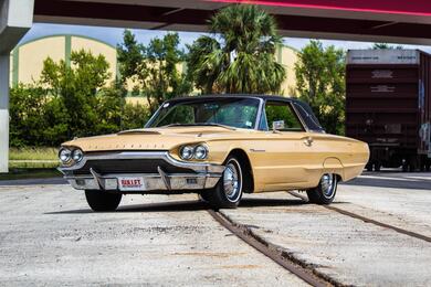 Thunderbird Yellow Car Wallpaper