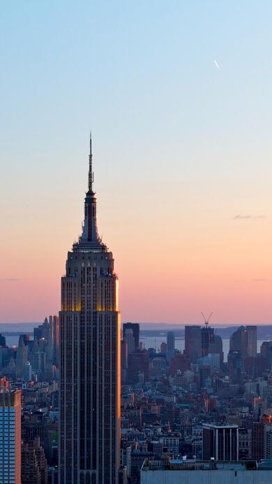 Tower City During Sunset