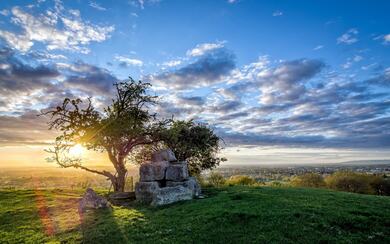 Ultra HD 4K Desktop Wallpaper of Nature Sunrise