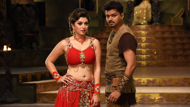 Vijay And Hansika in Puli Movie Song