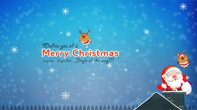 Wish You Merry Christmas Greetings Jingle Bell