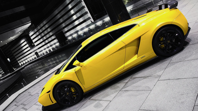 Yellow Lamborghini Car Wallpaper