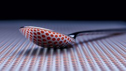 3D Creative Spoon 4K
