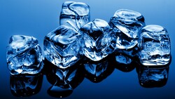 3D Ice Cube 4K Photography