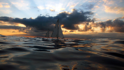 A Life Boat in Water