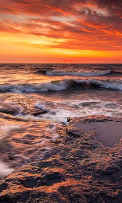 A Sea After Sunset Pic