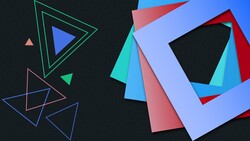 Abstract Geometry 4K HD Abstract Wallpaper