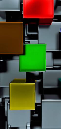 Abstract Square Mobile Background  Photo