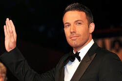 Actor Ben Affleck Waving Hands