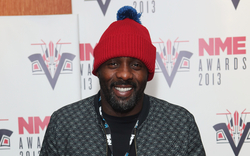 Actor Idris Elba Wear Red Cap