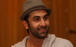 Actor Ranbir Kapoor in Cap
