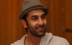 Actor Ranbir Kapoor in Cap