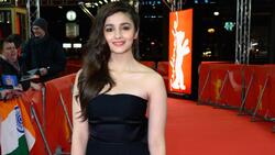 Alia Bhatt on Event in Black Dress