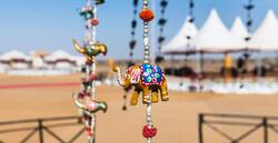An Elephant Toy in Fair