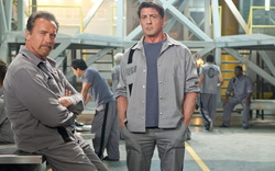 Arnold And Stallone In Escape Plan