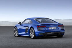 Audi ETron Blue Car