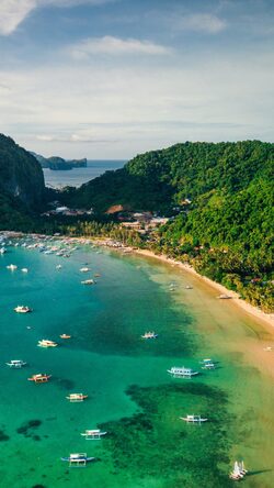 Beach Arial View Photo