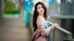 Beautiful Asian Girl 4K Macro Photography
