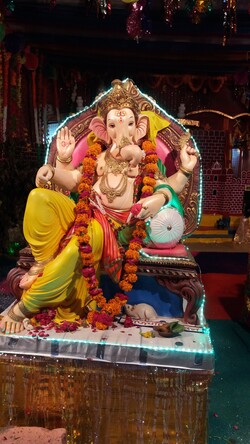 Beautiful Ganesha on Ganesha Chaturthi