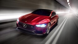 Beautiful Red Mercedes Benz 4K Wallpaper