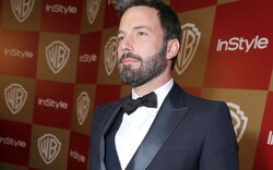 Ben Affleck In Formal Suit At Award Show Red Carpet