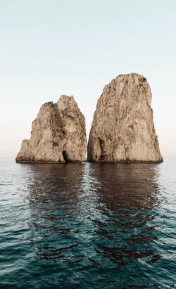 Big Stone in Water Pic