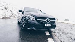 Black Mercedes Benz Car Wallpaper