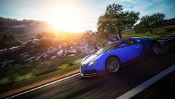 Blue Bugatti Car Awesome Click