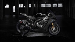 BMW Black Bike 4K