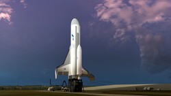 Boeing Phantom Express Launch Pad 4K Wallpaper