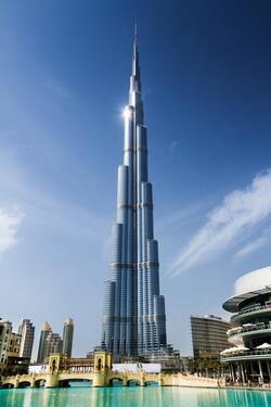 Burj Khalifa High Rise Building Dubai Mobile Wallpaper
