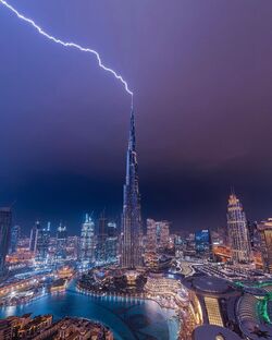 Burj Khalifa Night View