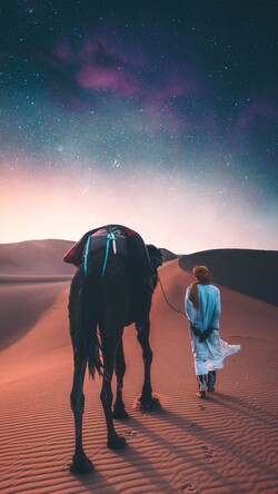 Camel in Desert of Rajasthan Travel Pic