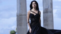 Celebrity Katrina Kaif in Black Cloth