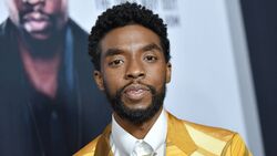 Chadwick Boseman During Movie Promotion