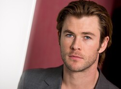 Chris Hemsworth In Grey Blazer