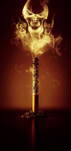 Cigarette Smoke Kill Creative Photo