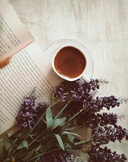 Coffee on Desk