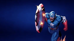 Comic Captain America Wallpaper
