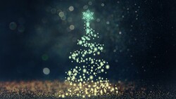 Creative Christmas Tree Bokeh