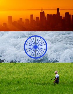 Creative India Flag