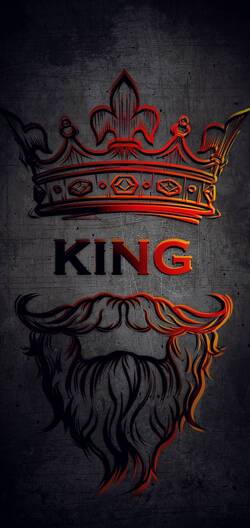Creative King Mobile Background