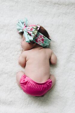 Cute Baby Sleeping Mobile Wallpaper