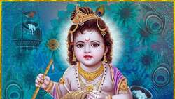 Cute Bal Krishna Image