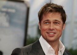 Cute Smile of Actor Brad Pitt