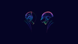 Daft Punk Design Wallpaper